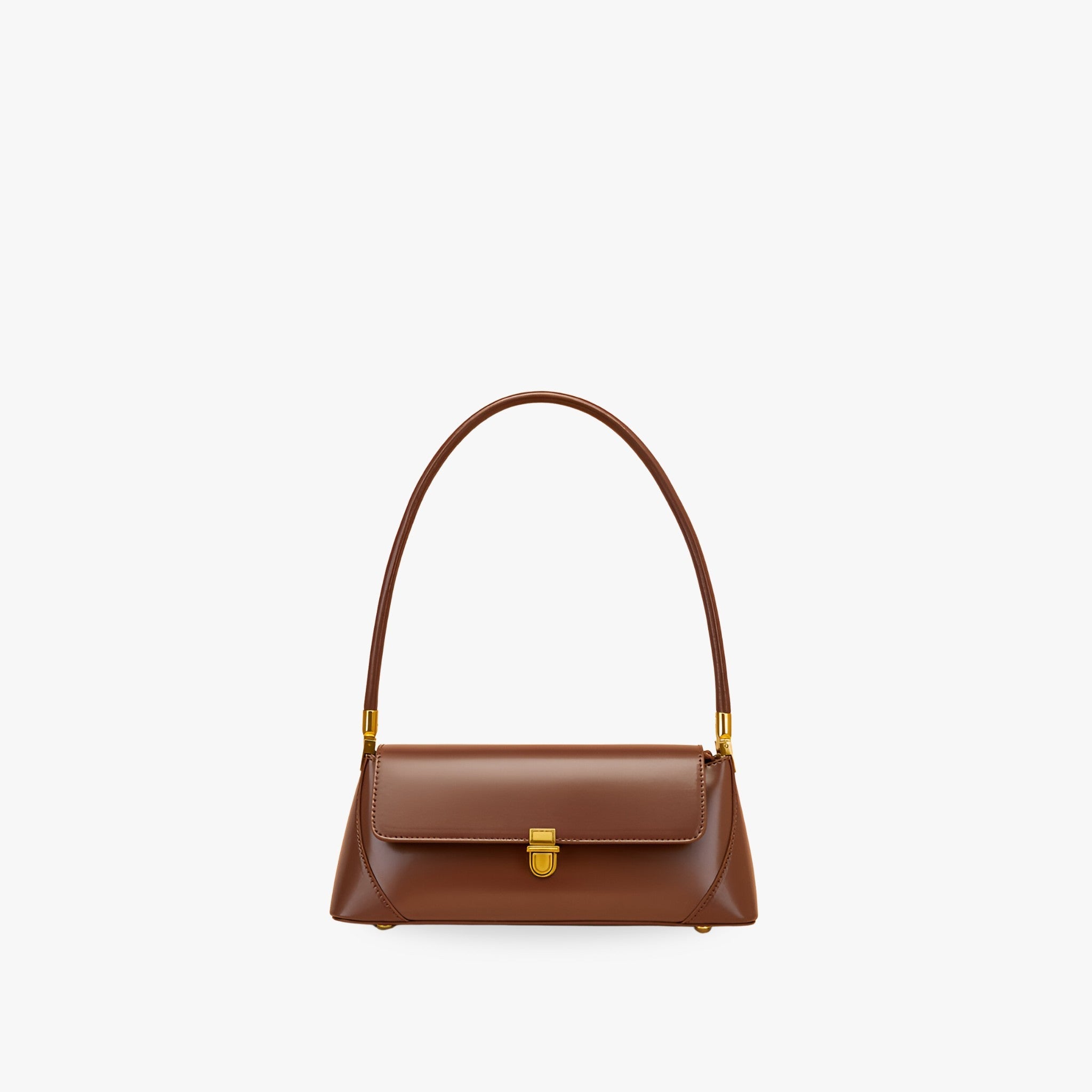 Laura Baguette Shoulder Bag – Bagulia Luxury Handmade Leather Bags