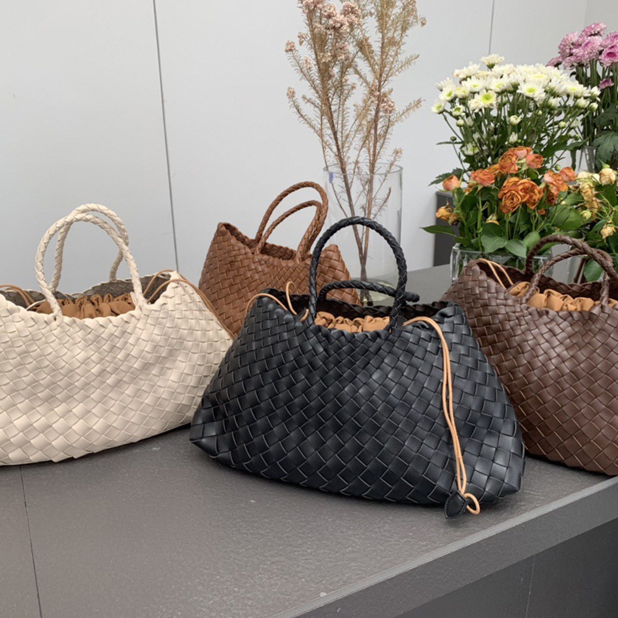 Woven Queen Tote Bag