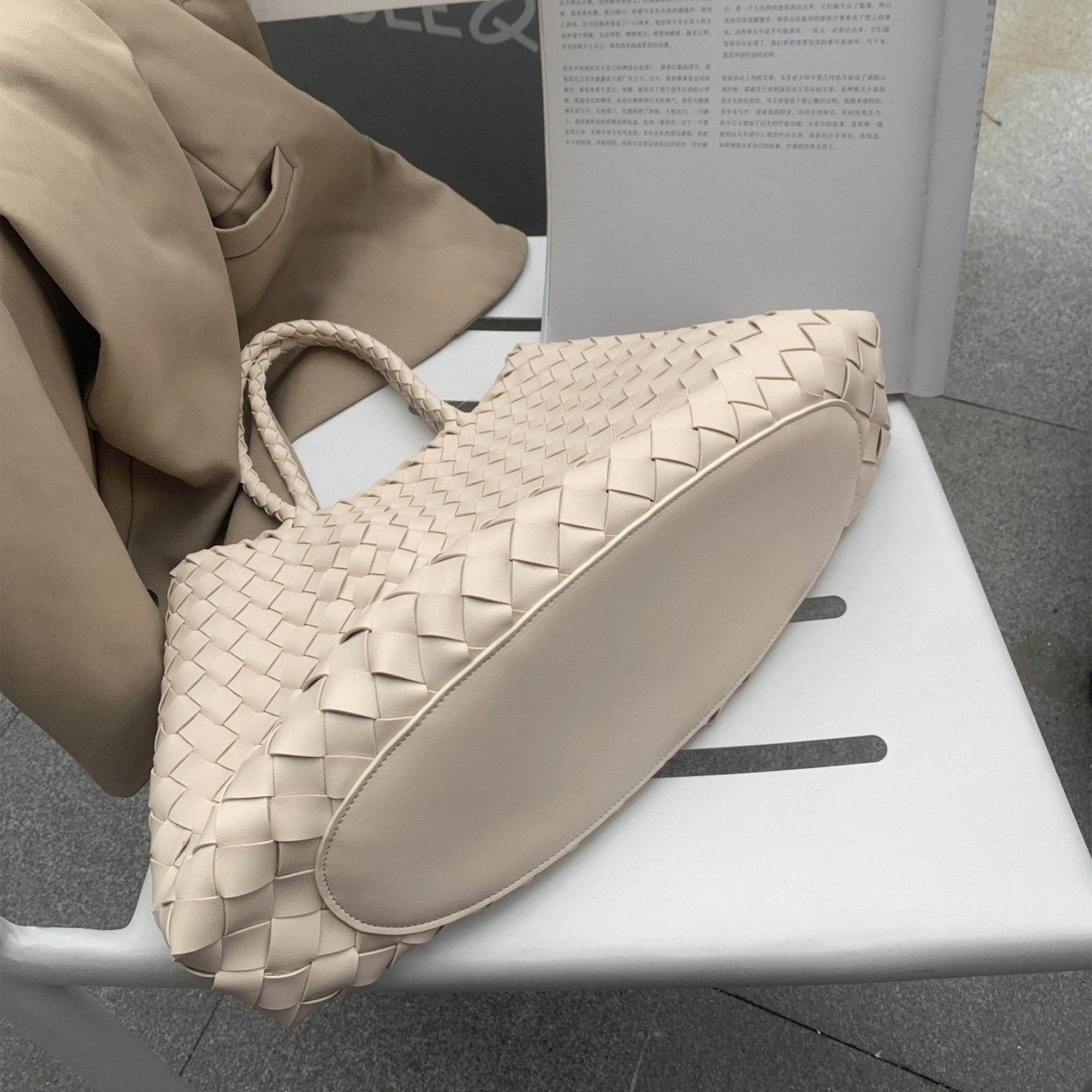 Woven Queen Tote Bag