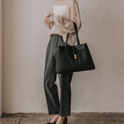 Black Sahara Tote Bag
