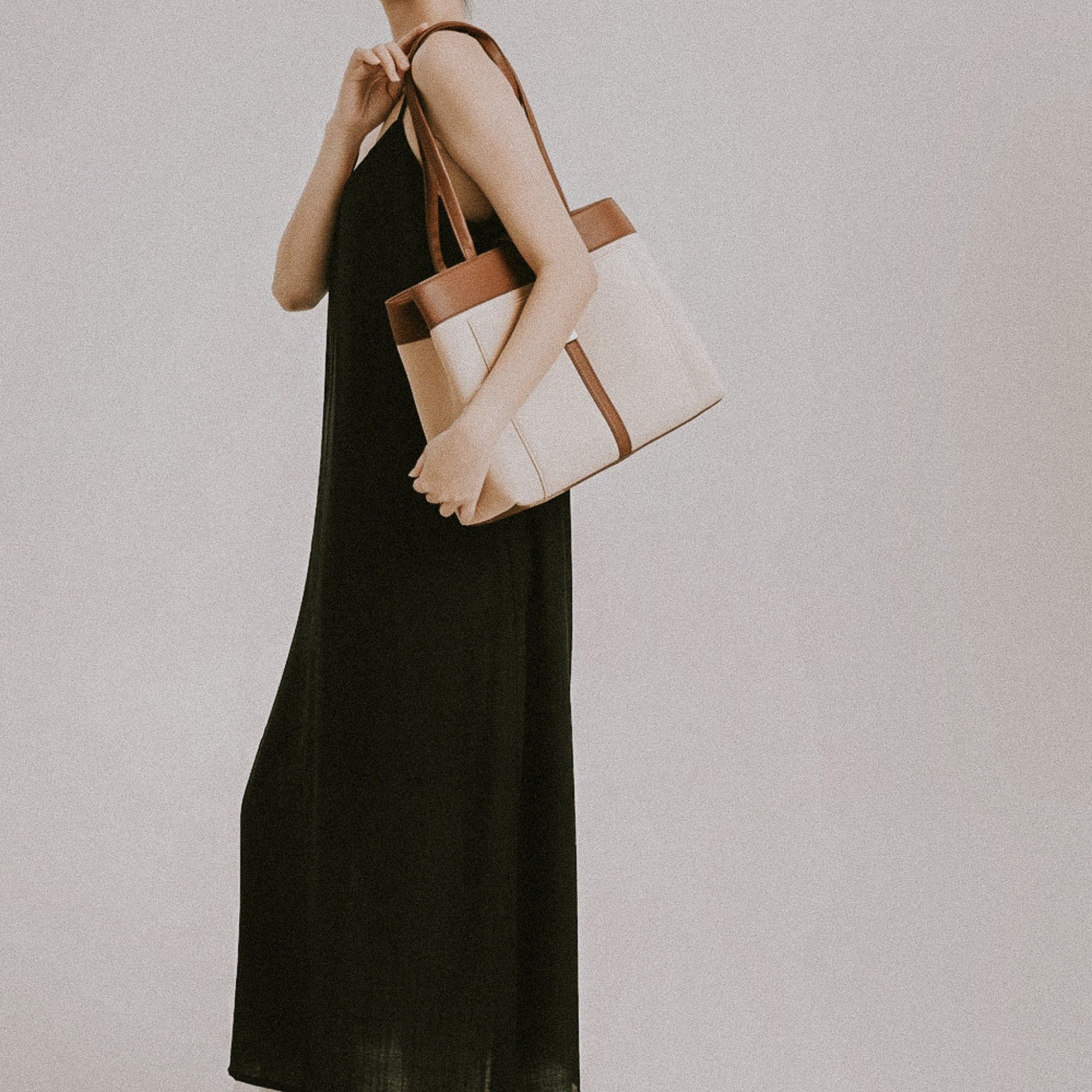 White Sahara Tote Bag
