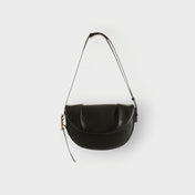 Midnight Eclipse Crossbody Bag Black