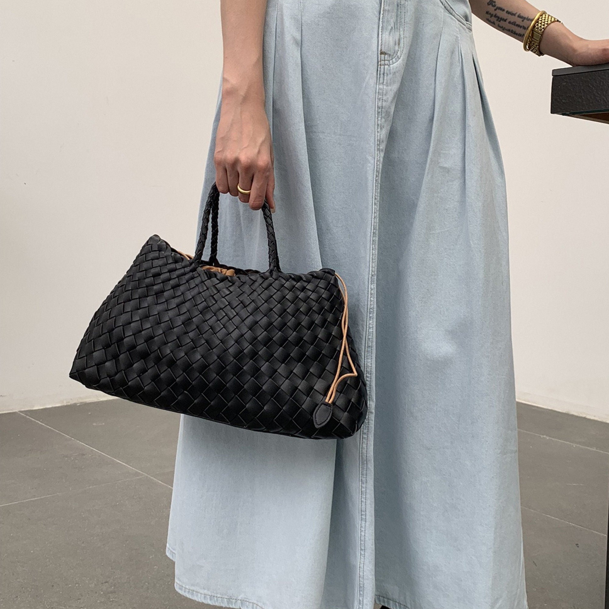 Woven Queen Tote Bag