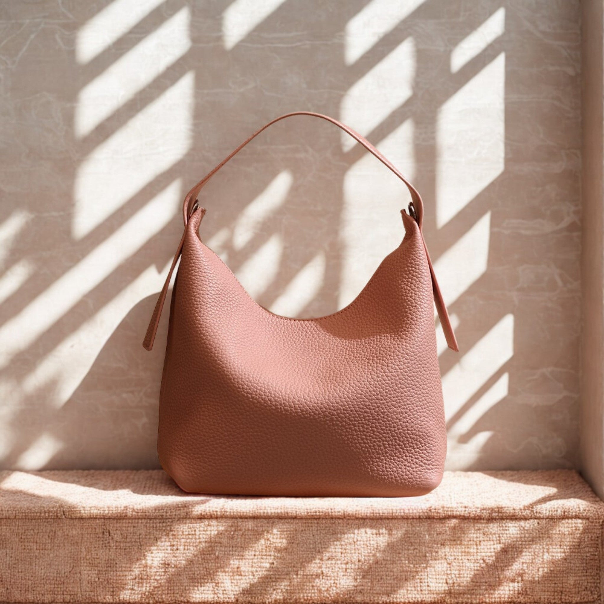 Slavia Pebbeled Handbag