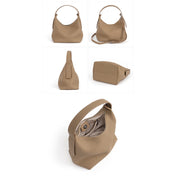 Slavia Pebbeled Handbag