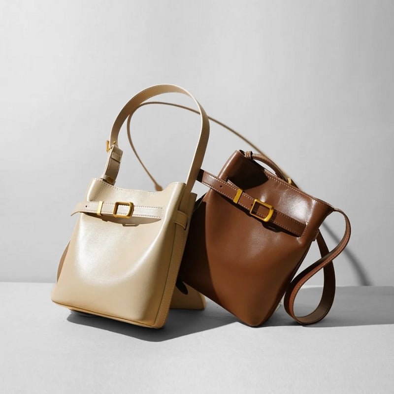 Aurora Shoulder Bag - Bagulia - Luxury Handmade Leather Bags