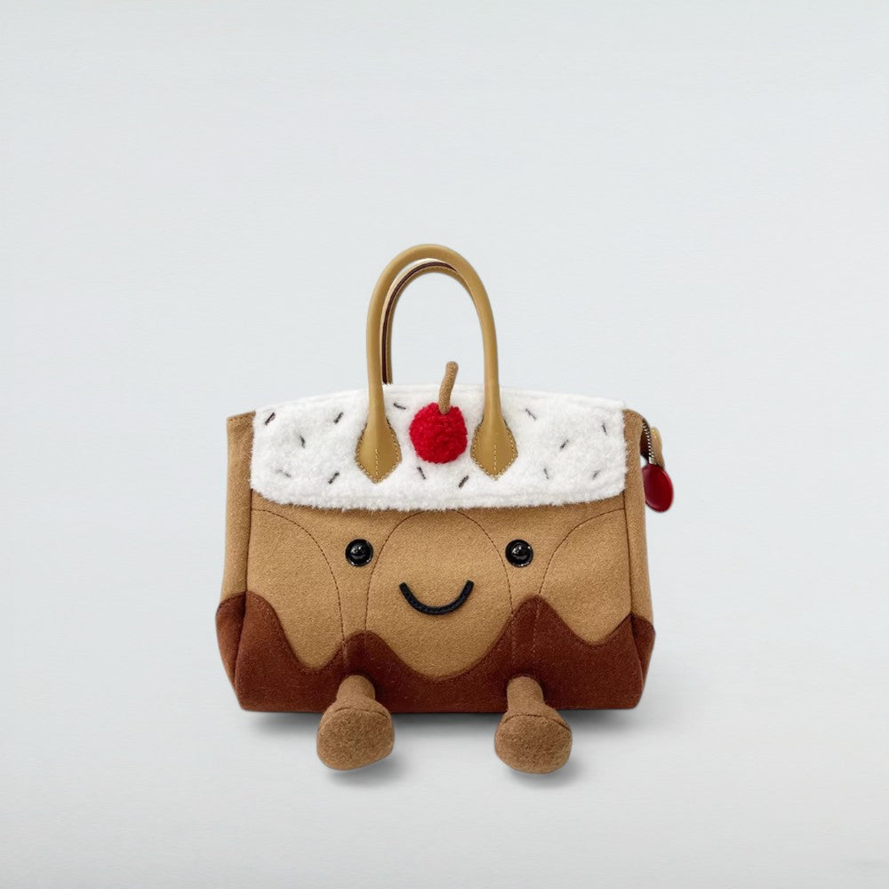 Cherry Cake Birky Terry Cloth Tote Bag 1 Bagulia