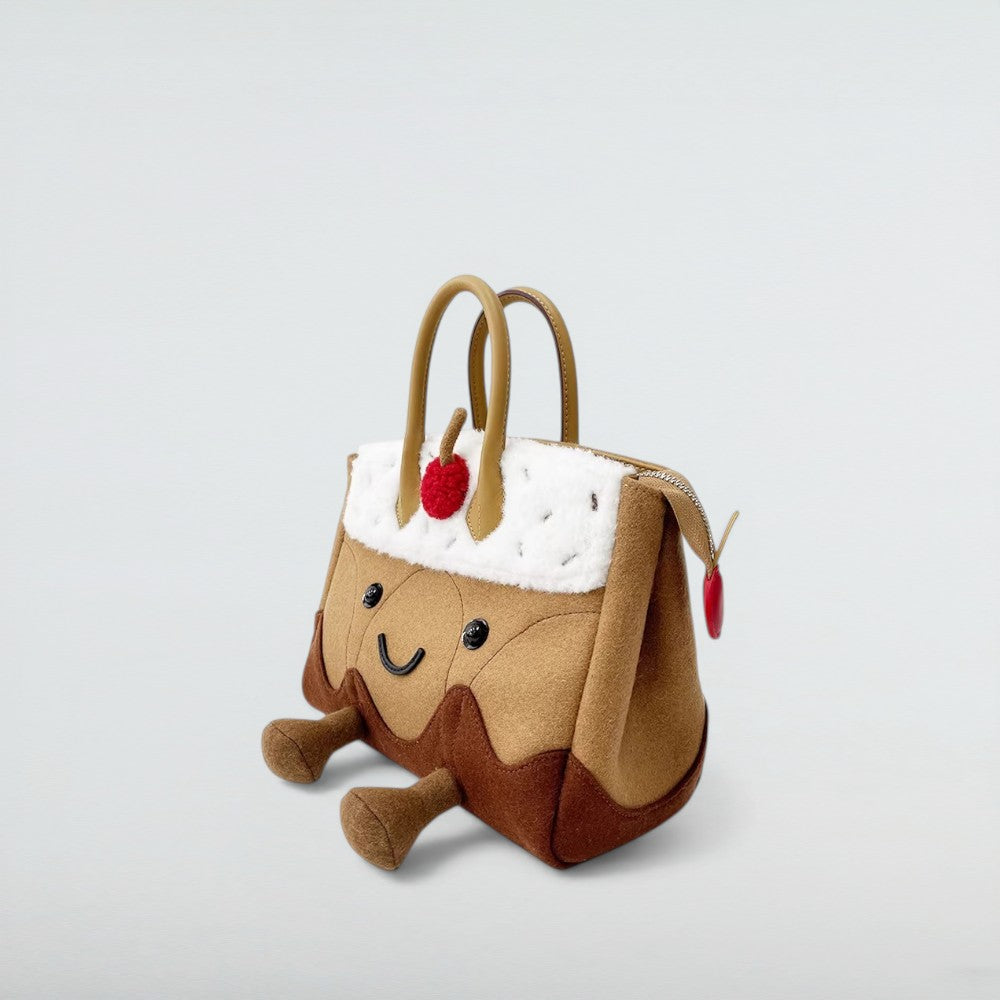 Cherry Cake Birky Terry Cloth Tote Bag 3 Bagulia