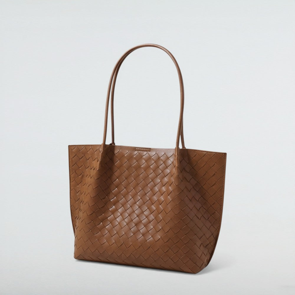 Cici Maxi Vintage Woven Leather Tote Bag 10 – Bagulia