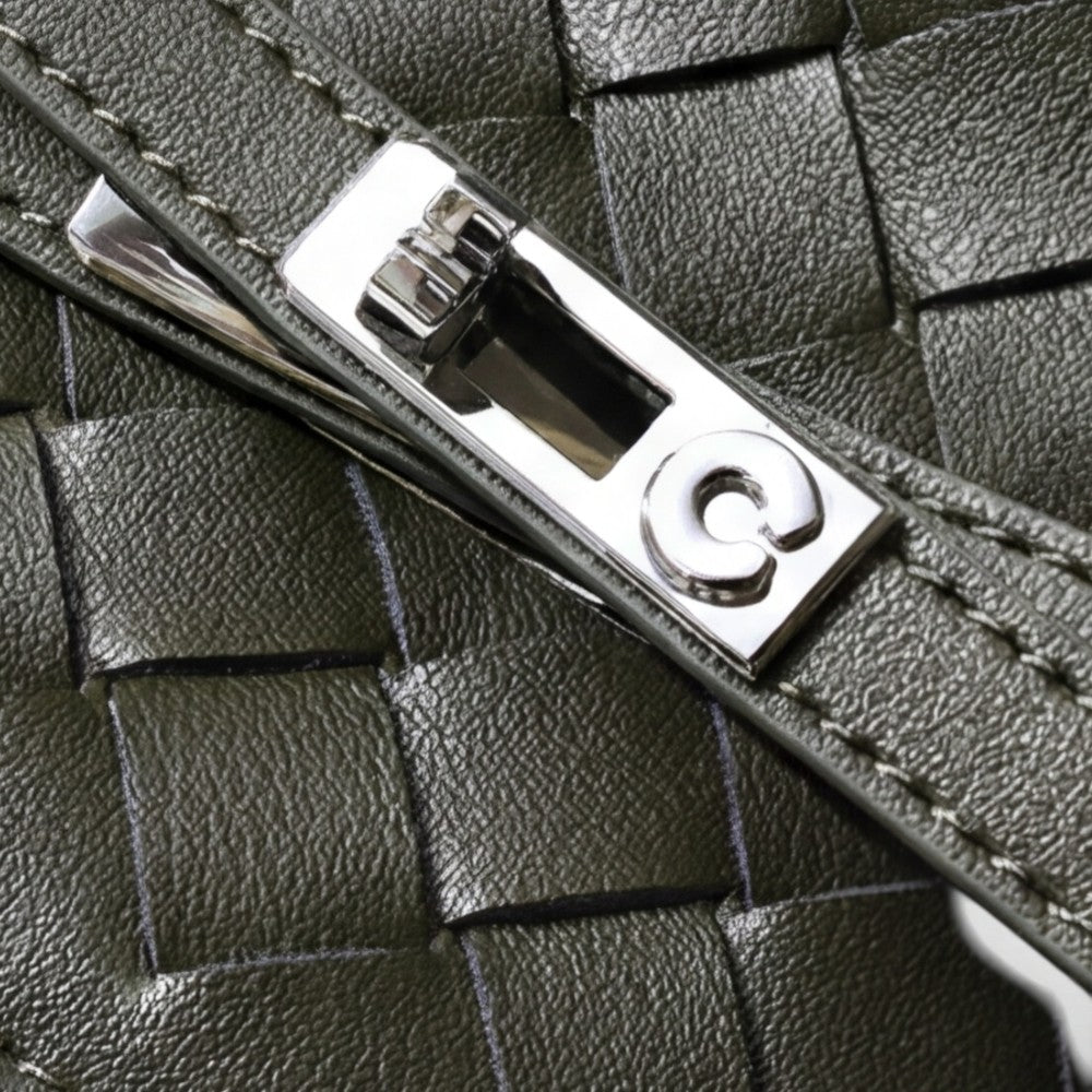 Cici Midi Vintage Woven Leather Tote Bag 1 – Bagulia