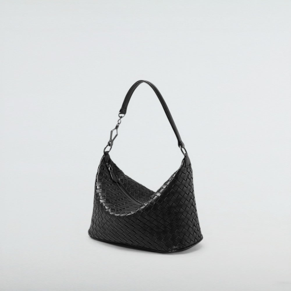 Cici Mini Woven Leather Crossbody Bag 1 – Bagulia