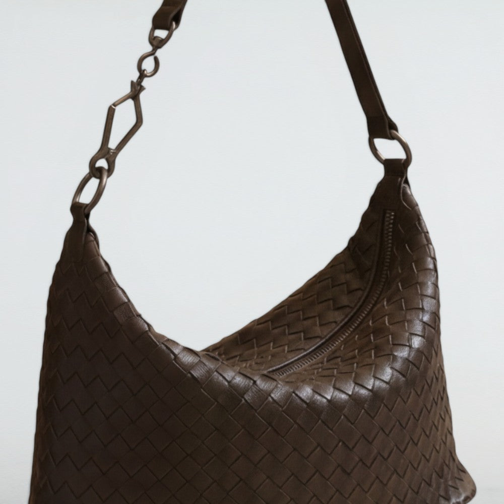 Cici Mini Woven Leather Crossbody Bag 5 – Bagulia