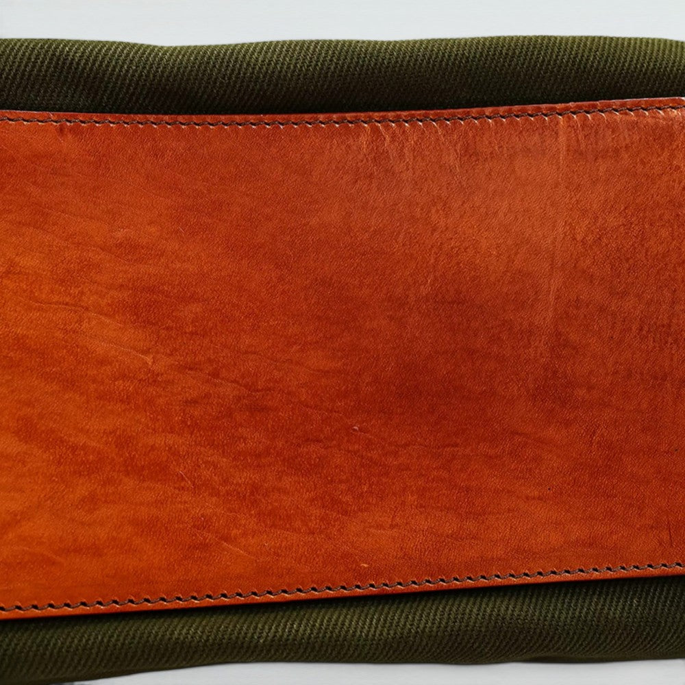 Damascus Canvas & Leather Travel Bag