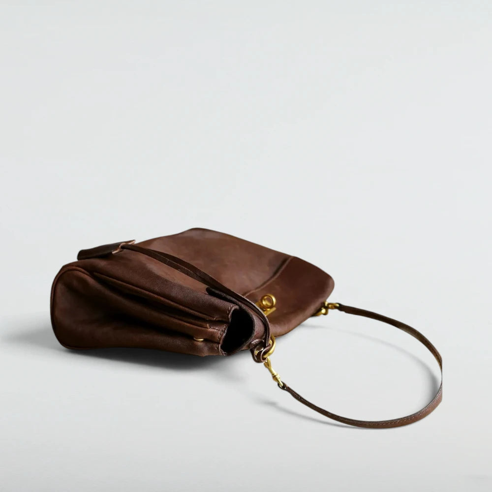 Louve Locket Patina Bag