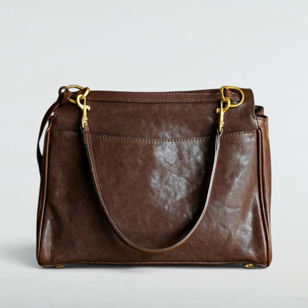 Louve Locket Patina Bag