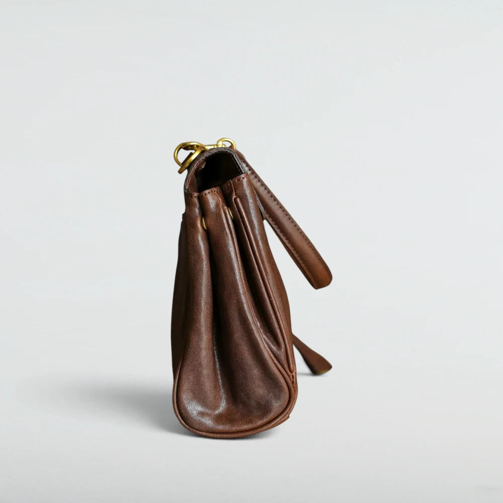 Louve Locket Patina Bag