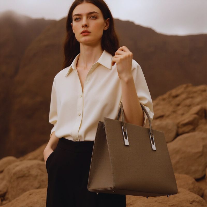 Conn Fi Handbag - Bagulia - Luxury Handmade Leather Bags