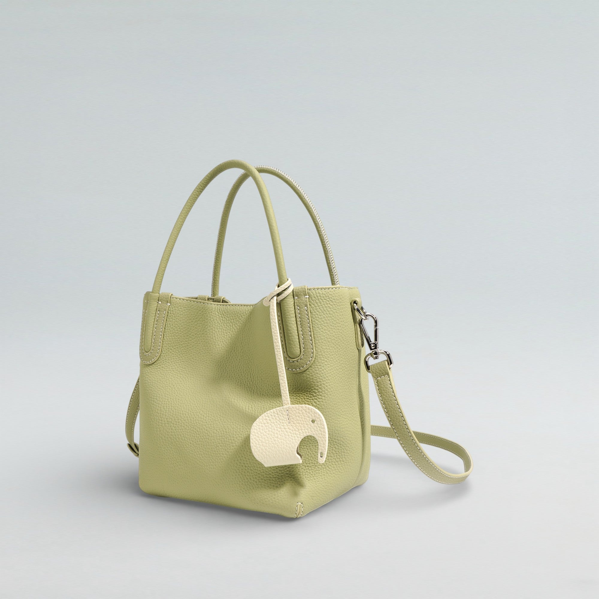 Elly Pebbeled Bucket Bag - Bucket Bag - Bagulia