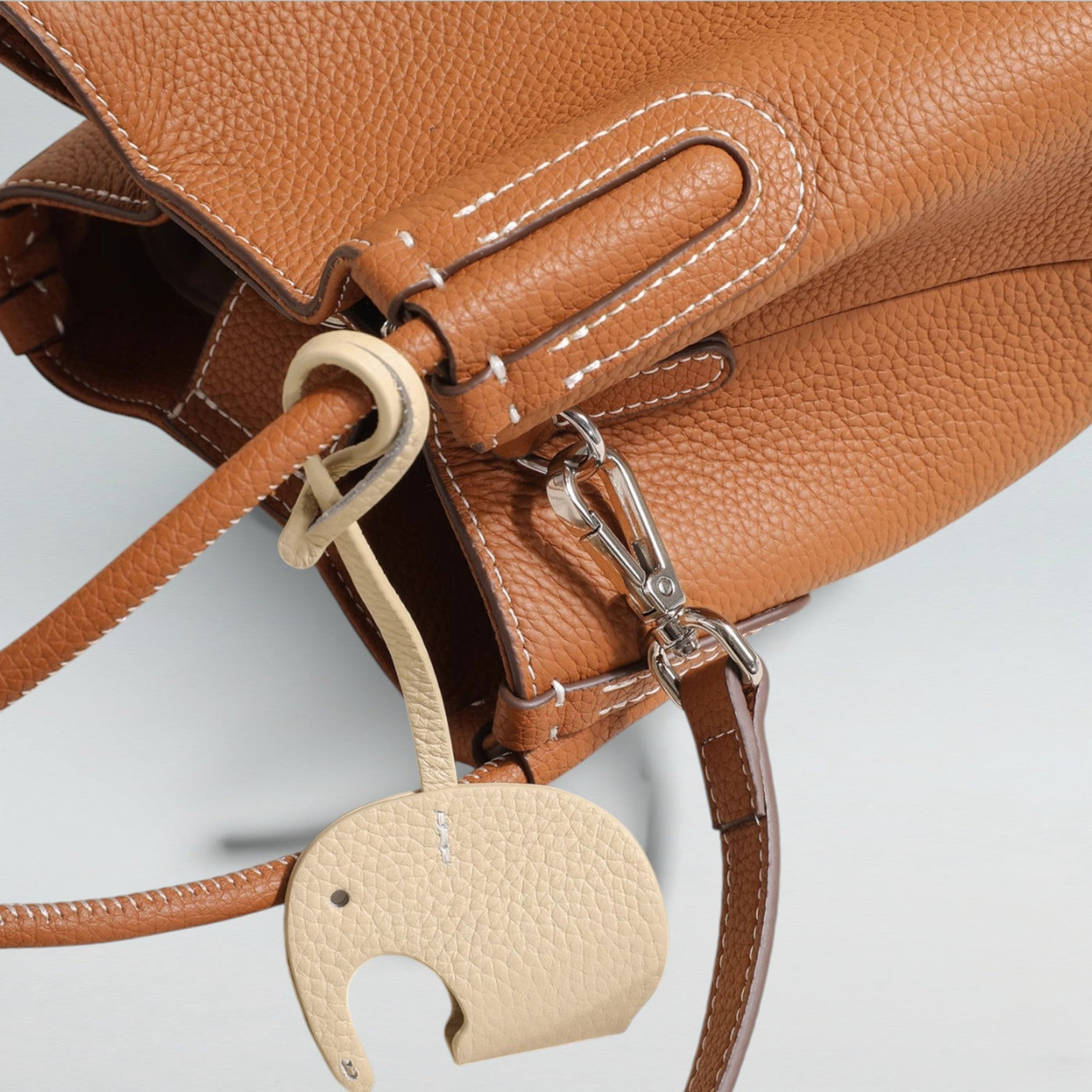 Elly Pebbeled Bucket Bag - Bucket Bag - Bagulia
