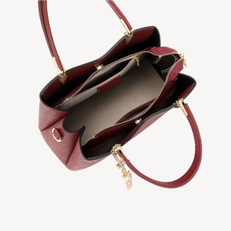 Featherless Handbag - Bagulia - Luxury Handmade Leather Bags