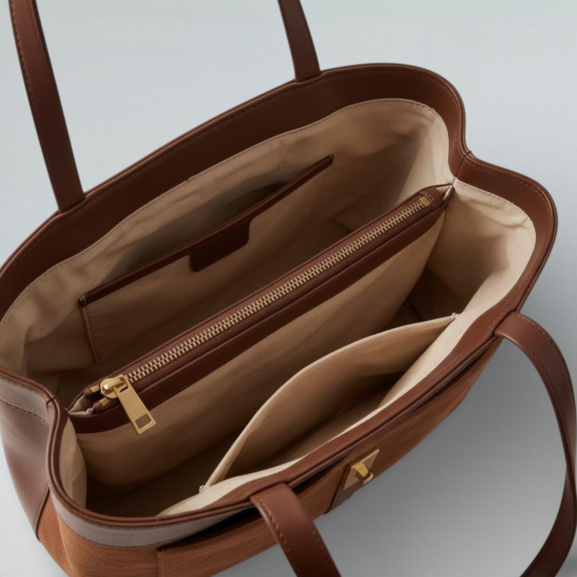 Golden Sahara Tote Bag - Tote Bag - Bagulia