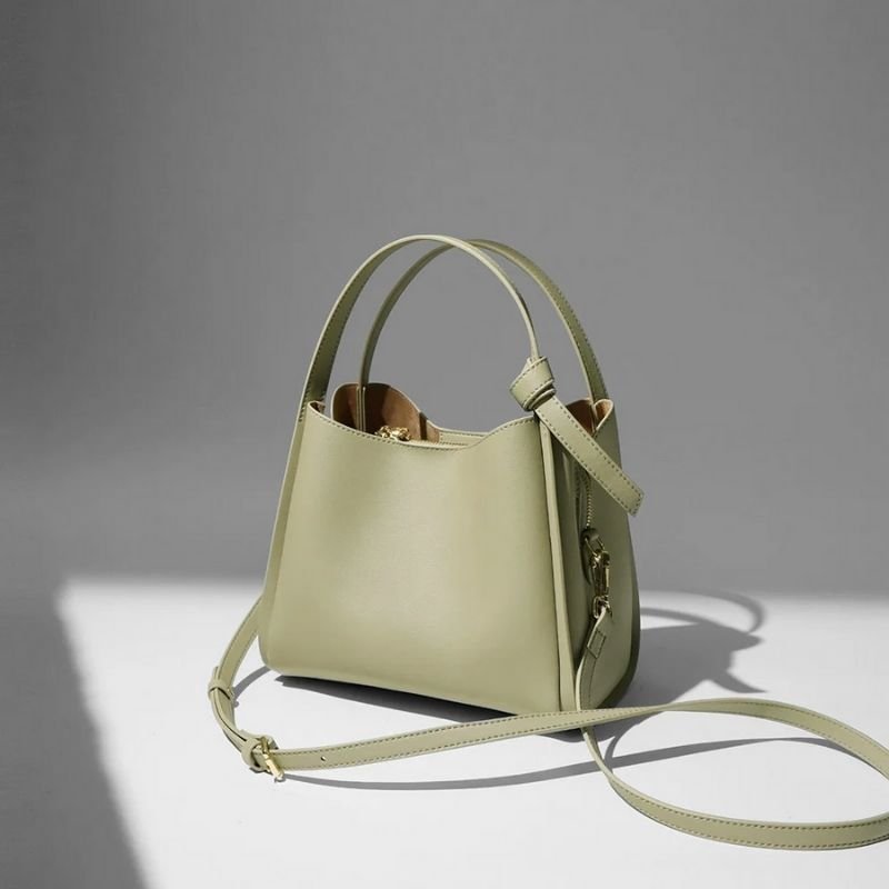 For Grace Bucket Bag - Bagulia - Luxury Handmade Leather Bags