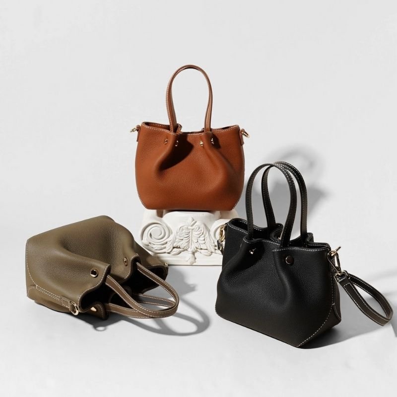 Juliet Bucket Bag - Bucket Bag - Bagulia - Luxury Handmade Leather Bags
