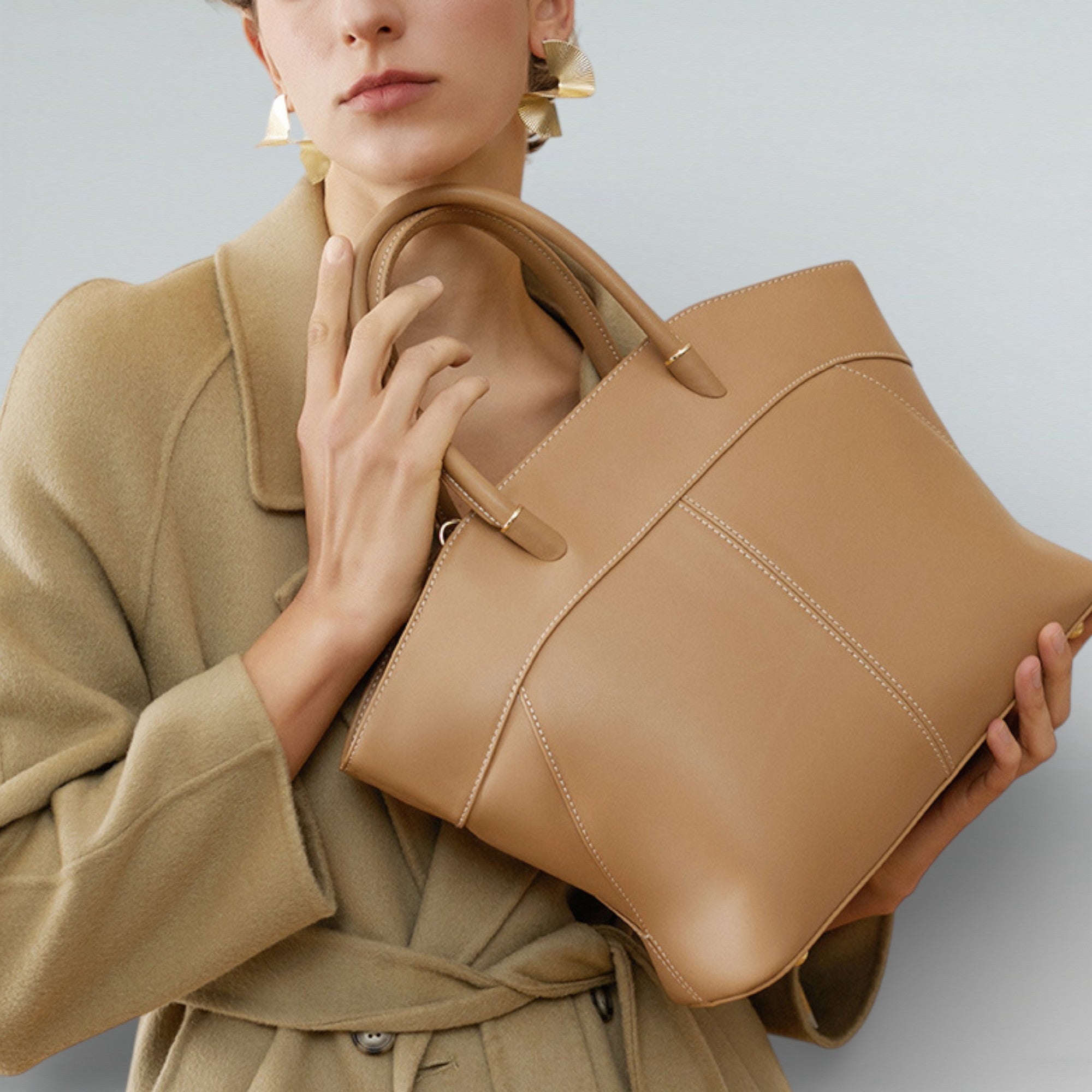 Lady Madonna Zipper Handbag - Bagulia