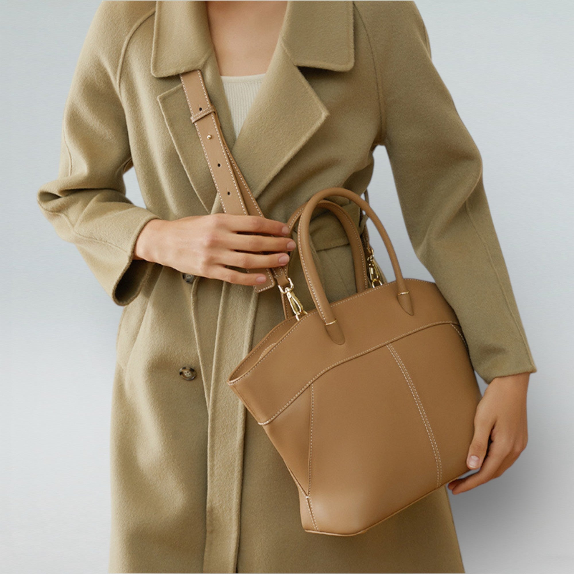 Lady Madonna Zipper Handbag - Bagulia