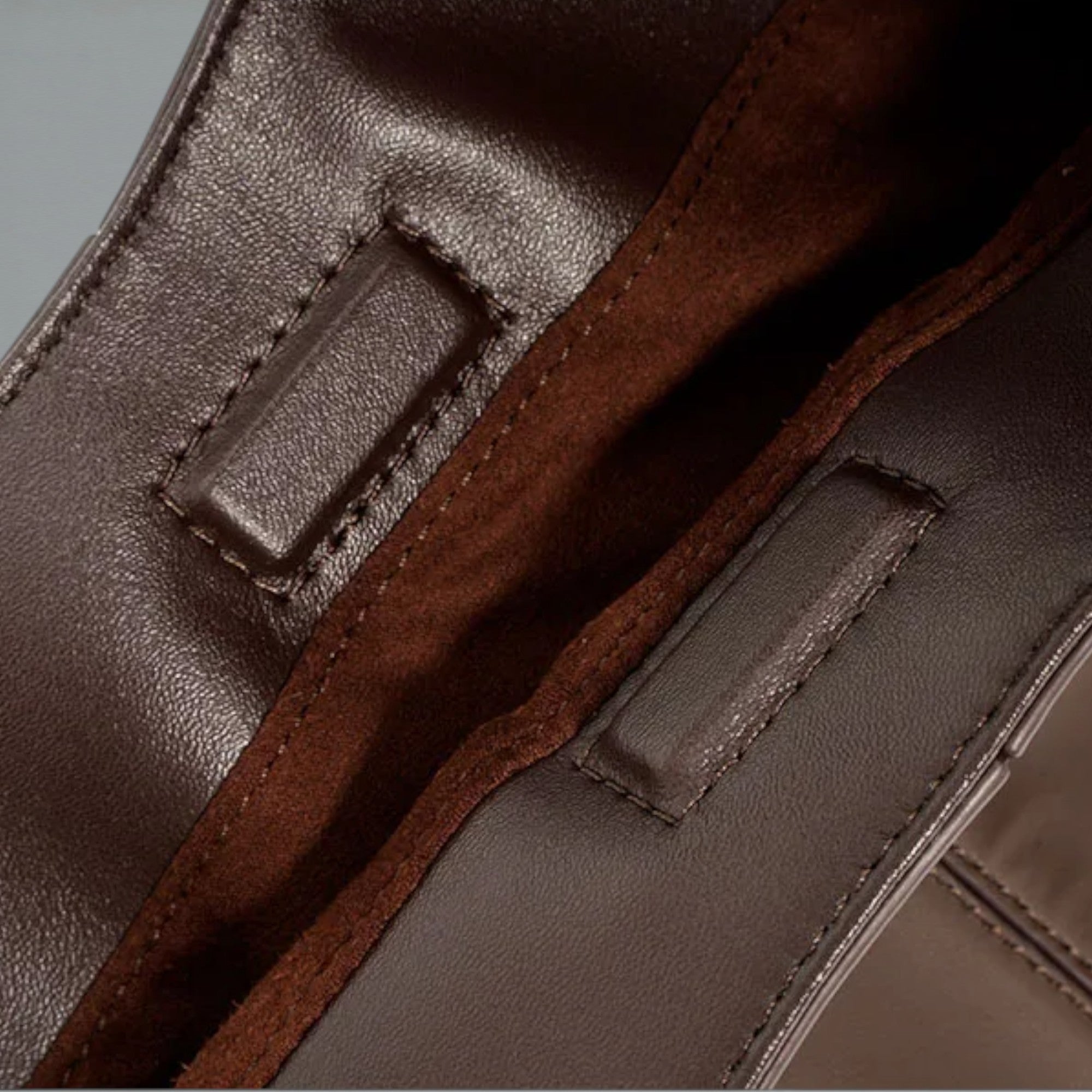 Lana Dana Suede x Leather Hobo Tote Bag - Bagulia