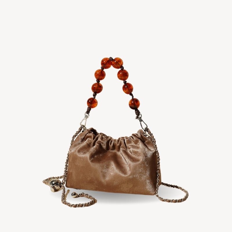 Pearls Mermaid Cross Body Bag - Bagulia - Luxury Handmade Leather Bags
