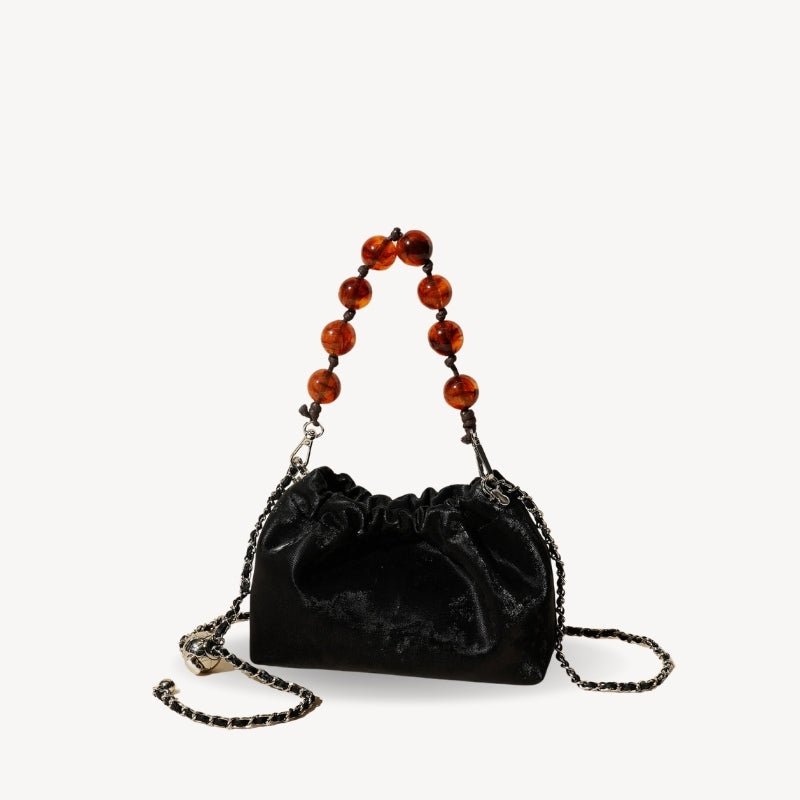 Pearls Mermaid Cross Body Bag - Bagulia - Luxury Handmade Leather Bags