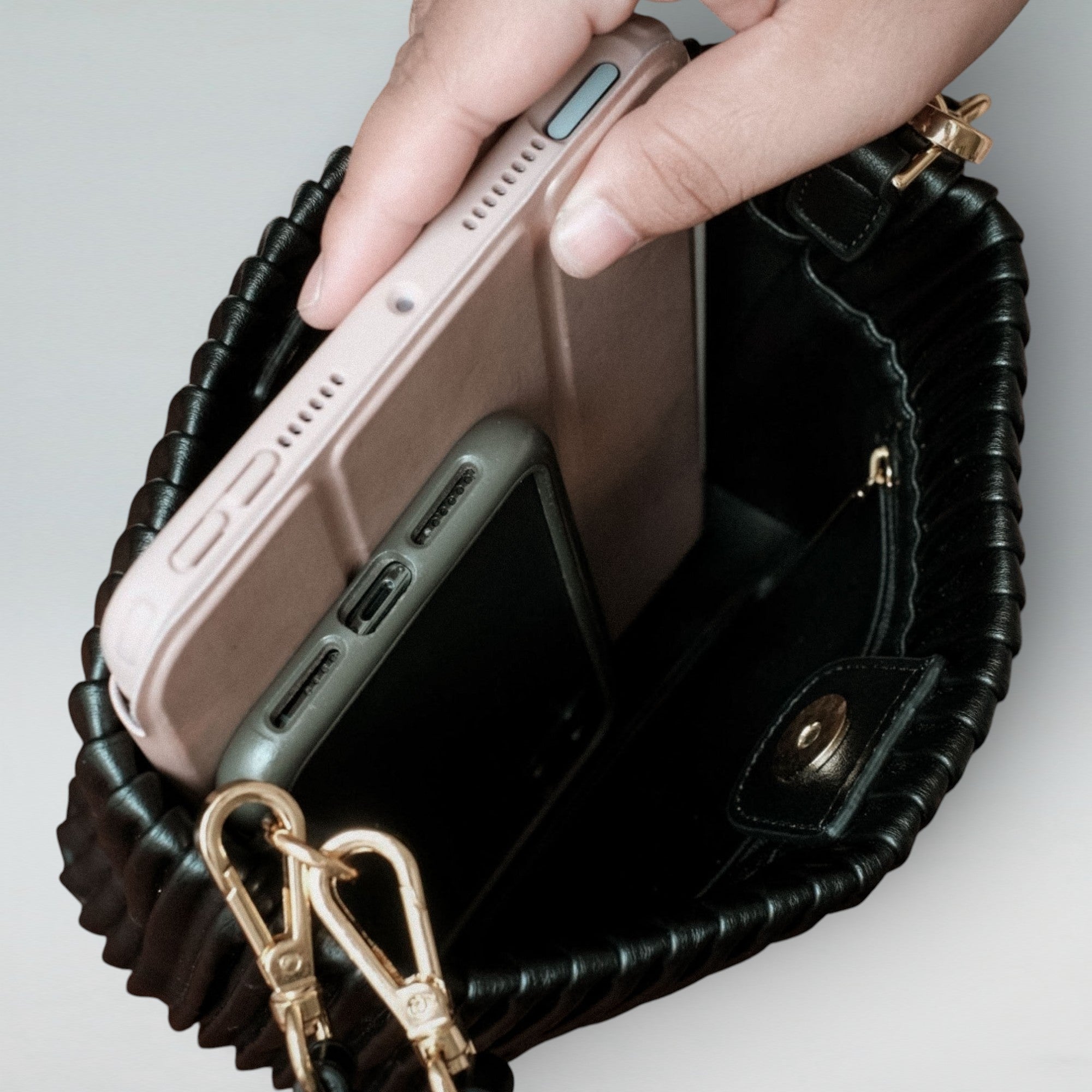 Waves Bucket Bag - Bucket Bag - Bagulia