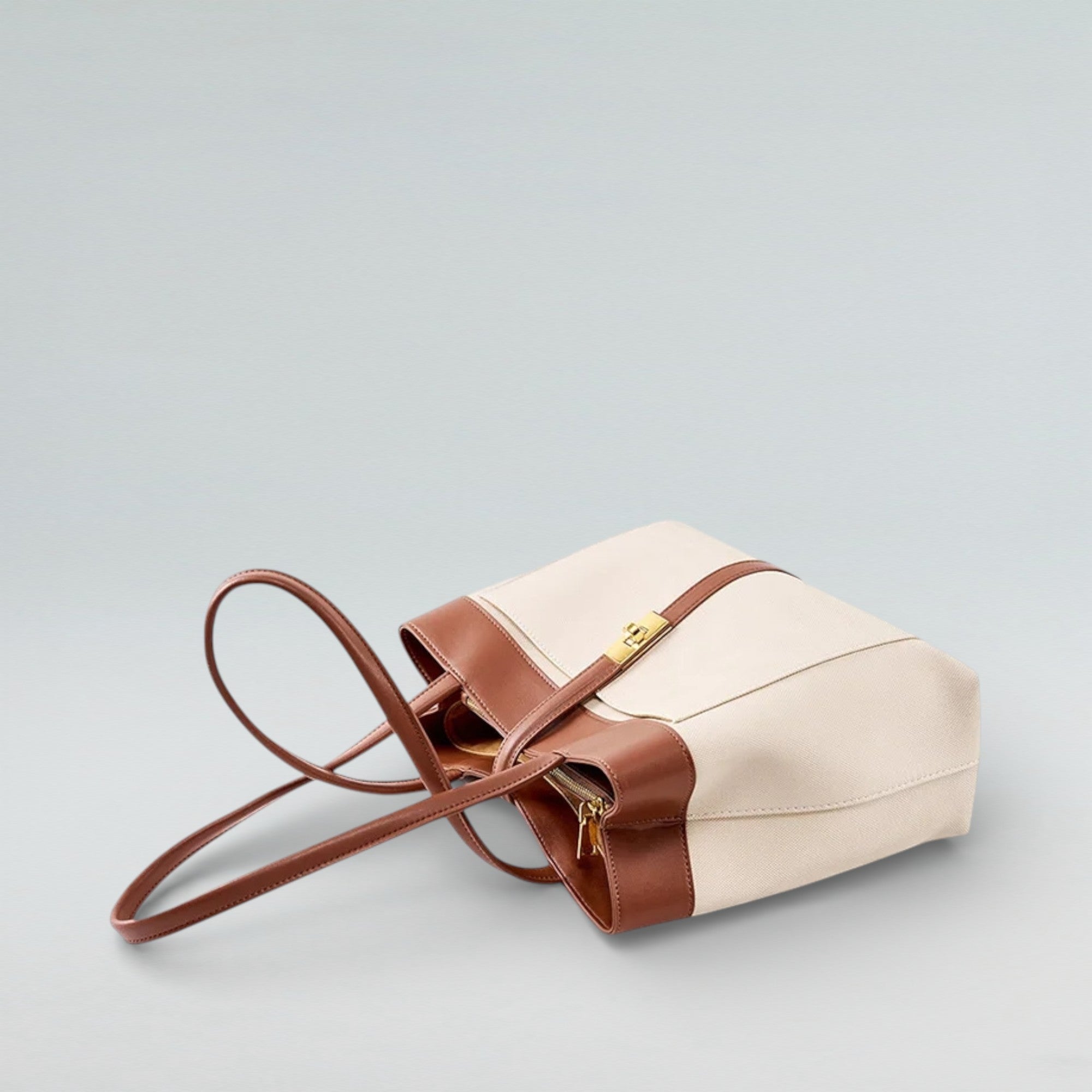 White Sahara Tote Bag - Tote Bag - Bagulia