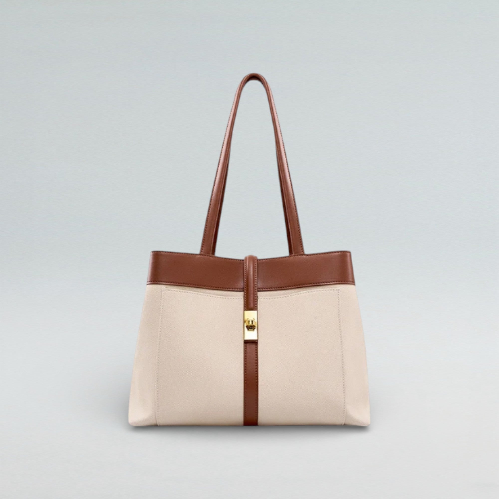 White Sahara Tote Bag - Tote Bag - Bagulia